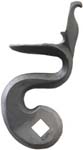 flint cock, wax cast steel, 1.30" throw, left hand